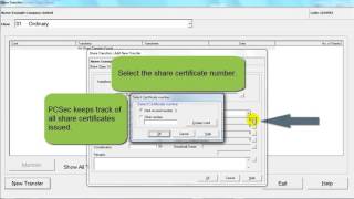 How to Transfer Shares with PCSec [upl. by Forrest]