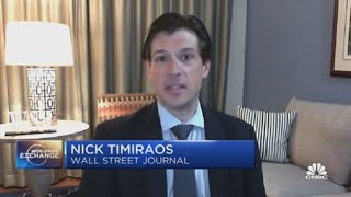 March retail sales were likely impacted by the global banking crisis says WSJs Nick Timiraos [upl. by Dlarej]