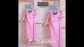 model baju muslim cantik terbaru untuk hijaber style 2017 2018 [upl. by Haroved42]