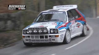 Lancia Delta Integrale Rallying quotPure Engine Soundquot  FULL HD [upl. by Cloutman]