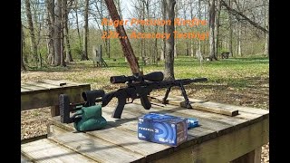 Ruger Precision Rimfire 22lr Accuracy Testing [upl. by Baler]