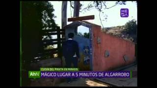 Cueva del pirata Mágico lugar a 5 minutos de Algarrobo [upl. by Audrie]