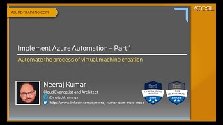 Azure Automation Part1  Working with PowerShell Runbooks to Automate Virtual Machine Creation [upl. by Atilol438]