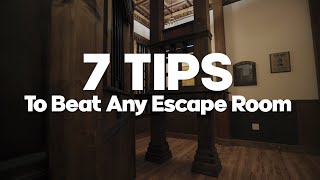 7 Tips to Beat Any Escape Room [upl. by Arnulfo358]