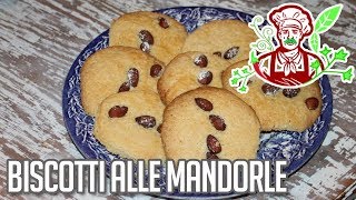 BISCOTTI RUSTICI alle mandorle ricetta facilericetteflash [upl. by Yadnil]