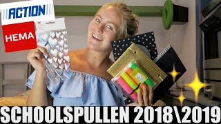 SCHOOLSPULLEN SHOPLOG 👛📚 ACTION amp HEMA ❤️ DAILY VLOG 7❤️ [upl. by Tergram]