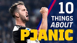 10 Things about Miralem Pjanić [upl. by Mloclam]