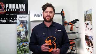 How to use and maintain your Pellenc Vinion or Prunion pruners [upl. by Rednas]