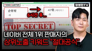 스마트스토어 1000위 밖으로 떨어진 망한 상품 1페이지로 살리는 기적의 비밀로직 네이버 상위노출 공식 [upl. by Palermo]