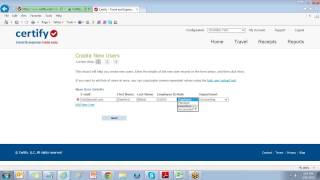 SelfService Implementation Adding Users in Certify [upl. by Rasure]