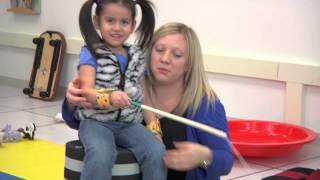 Sensory Processing Disorder Occupational Therapy Demonstration [upl. by Awe]