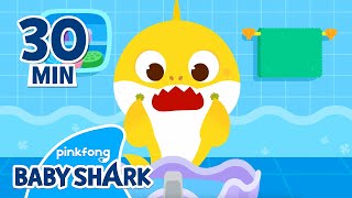 Baby Sharks Got a HUGE Booger in Nose  Compilation  Science Song for Kids  Baby Shark Official [upl. by Pournaras26]