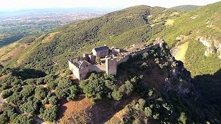 CASTILLO DE CORNATEL  La herencia de Ulver  Santalla del Bierzo  León A vista de dron [upl. by Annodahs279]