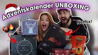 WIR UNBOXEN ADVENTSKALENDER 2024 funny amp spicy 😂  stineundmarc [upl. by Buzzell]