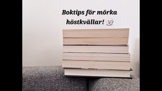 Boktips för mörka höstkvällar [upl. by Zimmerman487]