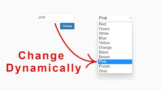 jQuery Tricks Dynamically ChangeSelect Dropdown Value Using jQuery FullStackTechnologies [upl. by Mariken]