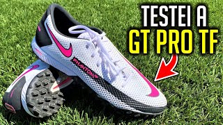 Ainda é a MELHOR chuteira SOCIETY 2021 Teste e Análise da Nike React Phantom GT Pro TF [upl. by Haidedej804]