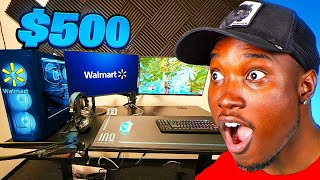 I Played Fortnite On A Walmart Setup [upl. by Seilenna]