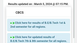 vtu 1st sem result and revaluation update today 50324 [upl. by Yttisahc227]