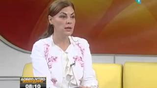 Dr Zorica Crnogorac Ilić gost jutarnjeg programa RTV Vojvodina 29062015 [upl. by Annavas]