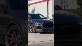 AGGRESSIVE Modified Audi RSQ8 audi rsq8 akrapovic vossen car cars [upl. by Pearlman]