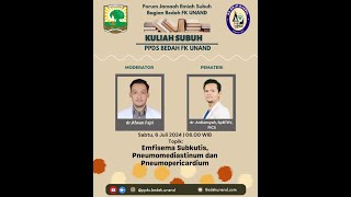 dr Ardiansyah SpBTKV FICS  Emfisema subkutis Pneumomediastinum Pneumocardium [upl. by Glogau917]