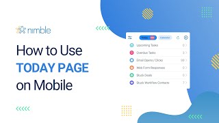 How to use Today Page on Mobile [upl. by Nyrmak]