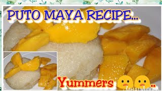 PUTO MAYA RECIPETHAILAND STYLEmhaicookingvlogs [upl. by Carmon]