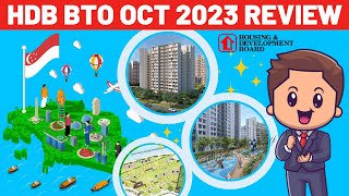 Oct 2023 HDB BTO Projects Launch Review Which Is The Best Option [upl. by Nuawtna]