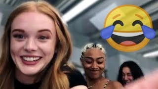 Abigail Cowen Funny Moments 1  BEST COMPILATION [upl. by Dnomsad]