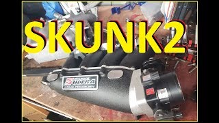 K20 Skunk2 Intake Manifold and 74mm Throttle Body INSTALLED [upl. by Sung]