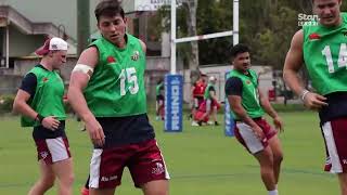 Stan Sport Tate McDermott at the 2024 Super Rugby Pacific Launch [upl. by Tito]