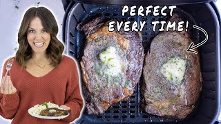 Air Fryer Steak Filet Ribeye or Sirloin [upl. by Binnings]