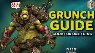 Grunch Killjoy is Good for ONE thing  Complete Champion Guide amp Masteries  Raid Shadow Legends [upl. by Fergus685]