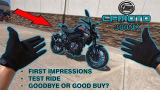 CFMOTO 300NK  TEST RIDEREVIEW  CFMOTO USA  BEST NAKED BEGINNER BIKE 2024  CFMOTO 300NK 2024 [upl. by Val]