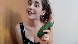 ASMR preparando pepinos español MX [upl. by Inavoig279]