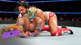 Kalisto vs Tony Nese WWE 205 Live Feb 26 2019 [upl. by Ketchan]