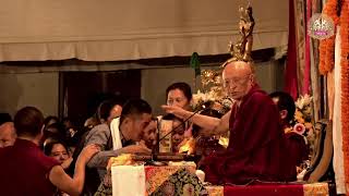 Teaching by HE Chokyi Nyima Rinpoche on 20231013 on quotConducts to accept and rejectquot [upl. by Lezah]