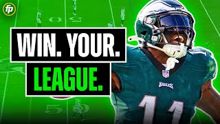 Top 12 Draft Tips to DOMINATE Your 2024 Fantasy Football League [upl. by Ennalyrehc]