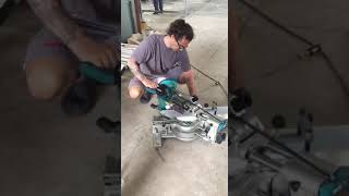 Makita LS1016L Miter Saw test [upl. by Neil]