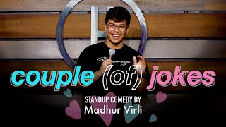 COUPLE of JOKES  Stand Up Comedy by Madhur Virli [upl. by Ecinev]