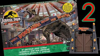 Mattel ® Jurassic Park ™ 30th Anniversary Advent Calendar  Adventskalender  Teil 2  Unboxing [upl. by Andrews]