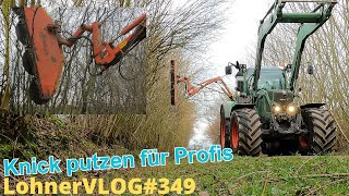 LohnerVLOG349 Knick putzen mit der Dücker Astsäge und Fendt 724 I Kotflügel 818 I Oberlenkerhalter [upl. by Vories]