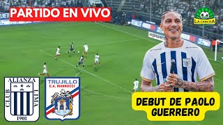 ALIANZA LIMA VS CARLOS MANNUCCI  LIGA 1 TORNEO CLAUSURA FECHA 10 🔴 DEBUT DE PAOLO GUERRERO [upl. by Jaban]