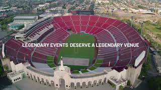 Host Your Next Event at the Los Angeles Memorial Coliseum [upl. by Eittocs]