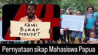 Pernyataan Sikap Mahasiswa Lanny Jaya SeJawa bali atas Rasisme kepada Mahasiswa Papua di Jakarta [upl. by Ordway]