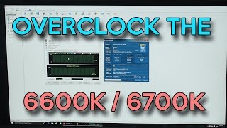 How To OVERCLOCK the i56600k  i76700k For Beginners [upl. by Daiz557]