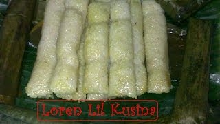 Suman Malagkit Filipino Kakanin  rice cake [upl. by Blandina]