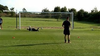 Cracking volleys amp saves England U17s from Man United Chelsea and more shooting practice [upl. by Renelle876]