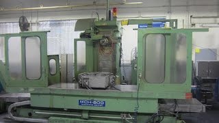 OKK MCH800 HORIZONTAL MACHINING CENTER APPROX 1986 [upl. by Cuthbert]